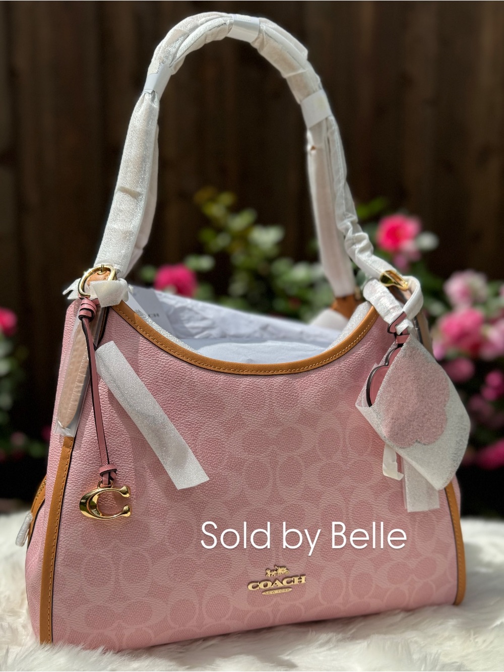 NWT Coach Erin Powder Pink Purse